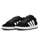 Adidas Campus Black White З ХУТРОМ