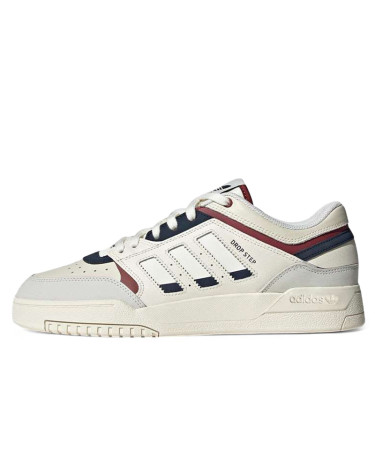 Adidas Drop Step Low White Blue Red GW9728