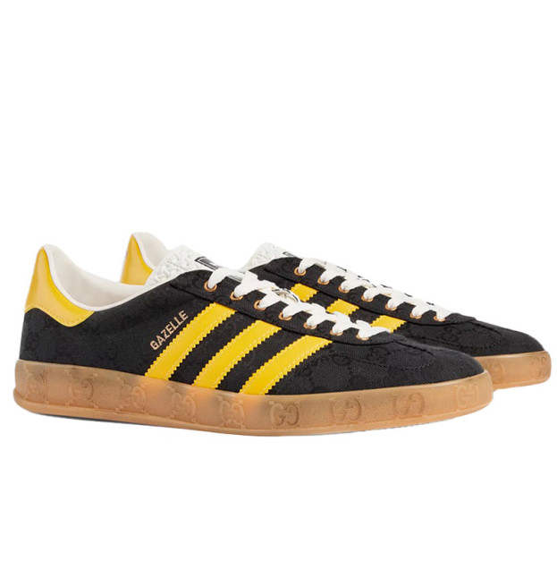 Adidas Gazelle Black GG Monogram 737967FAAW31084