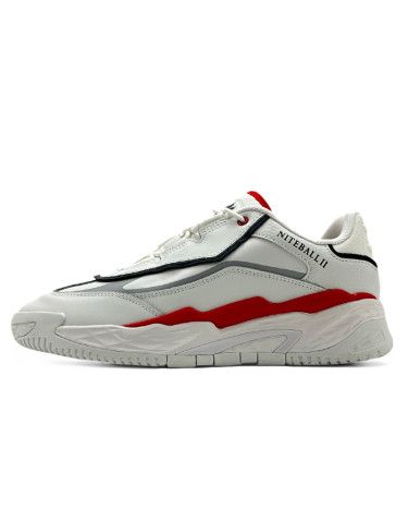 Adidas Niteball II White Red