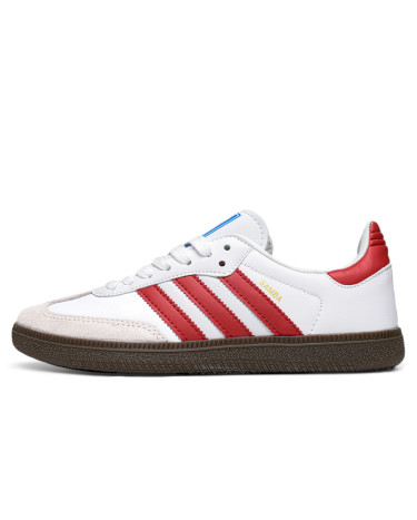 Adidas Samba White Red