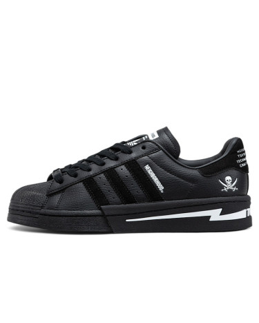Adidas Superstar x Neighborhood Black White