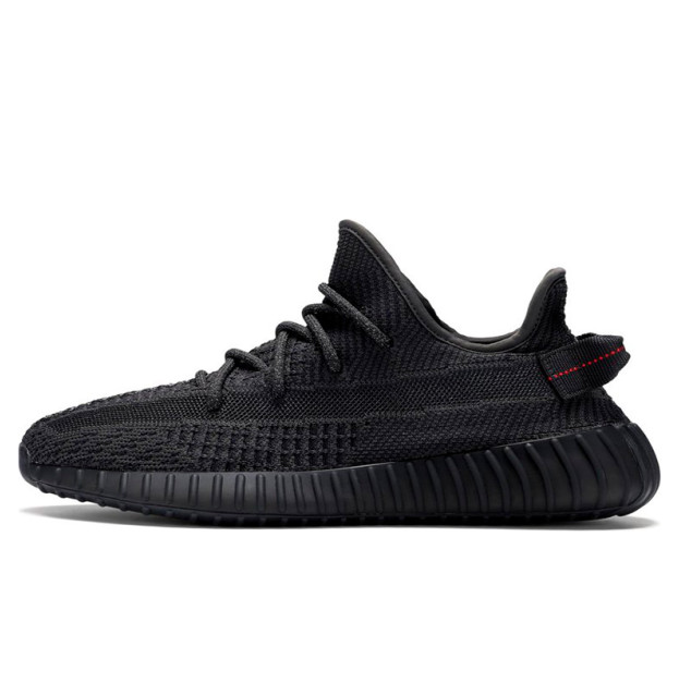 Adidas Yeezy Boost 350 V2 Static Black Reflective Laces FU9006