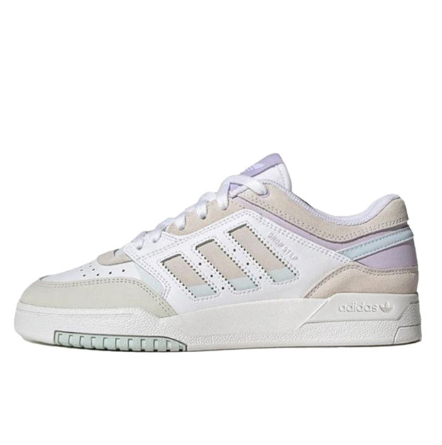 Adidas Originals Drop Step Low White Purple HP2328