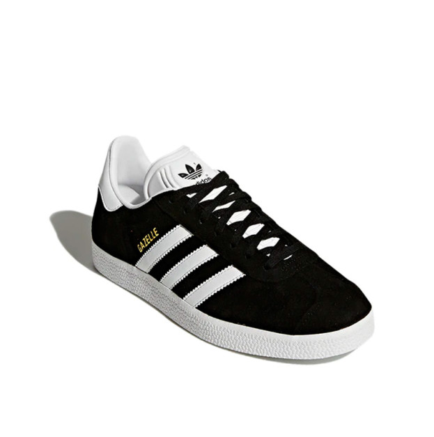 Adidas Gazelle Black White Gold Metallic BA9595