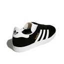 Adidas Gazelle Black White Gold Metallic BA9595