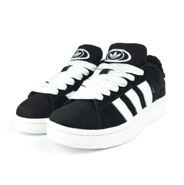 Adidas Campus White Black Winter З ХУТРОМ