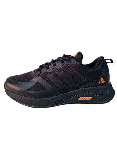 Adidas Cloudfoam Black Orange Termo With FLEECE