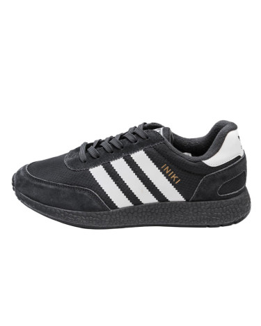 Adidas Iniki Dark Grey С ФЛИСОМ