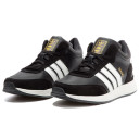 Adidas Iniki Black White Winter 2 З ХУТРОМ