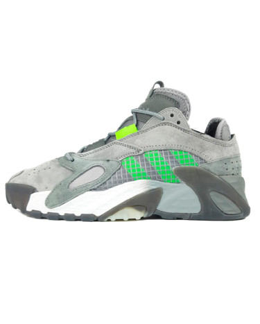 Adidas Streetball Grey Green Suede Winter З ХУТРОМ