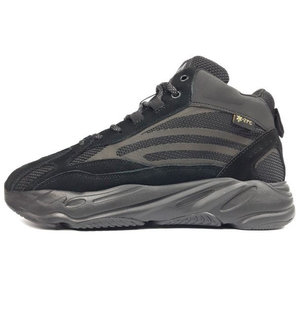 Adidas Yeezy Boost 700 High Black Winter З ХУТРОМ