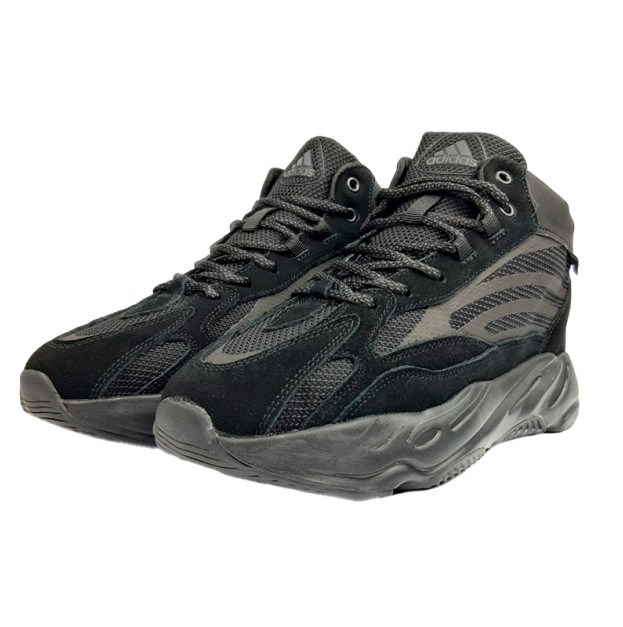 Adidas Yeezy Boost 700 High Black Winter З ХУТРОМ