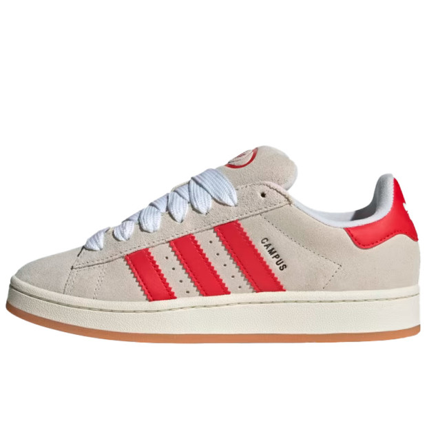 Adidas Campus 00s Crystal White Scarlet GY0037