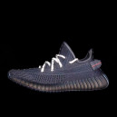 Adidas Yeezy Boost 350 V2 Static Black Reflective Laces FU9006